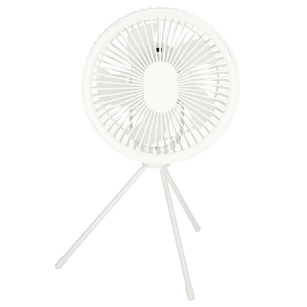 Wentylator wiatrak biurkowy stojacy 34 cm bialy