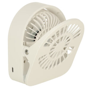 Wentylator wiatrak biurkowy z klipsem USB 11 cm bialy