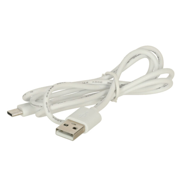 Wentylator wiatrak biurkowy z klipsem USB 11 cm bialy