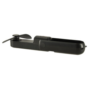 Wiatrak biurkowy wentylator mini reczny skladany wiatraczek przenosny USB czarny