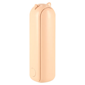 Wiatrak biurkowy wentylator mini reczny skladany wiatraczek przenosny USB rozowy