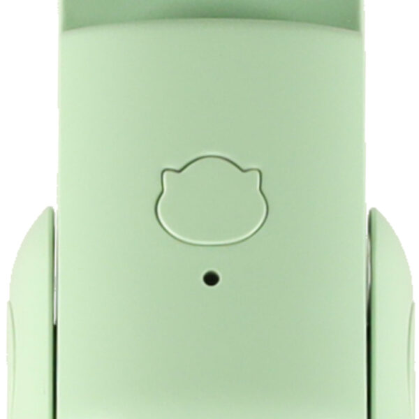 Wiatrak biurkowy wentylator mini reczny skladany wiatraczek przenosny USB zielony