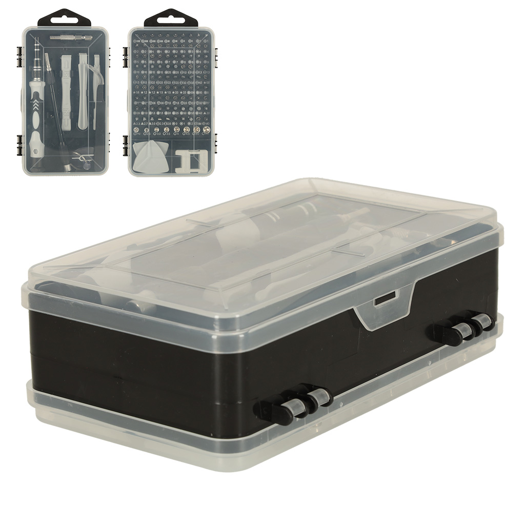 Wkretaki precyzyjne srubokrety bity zestaw srubokretow 115 elementow