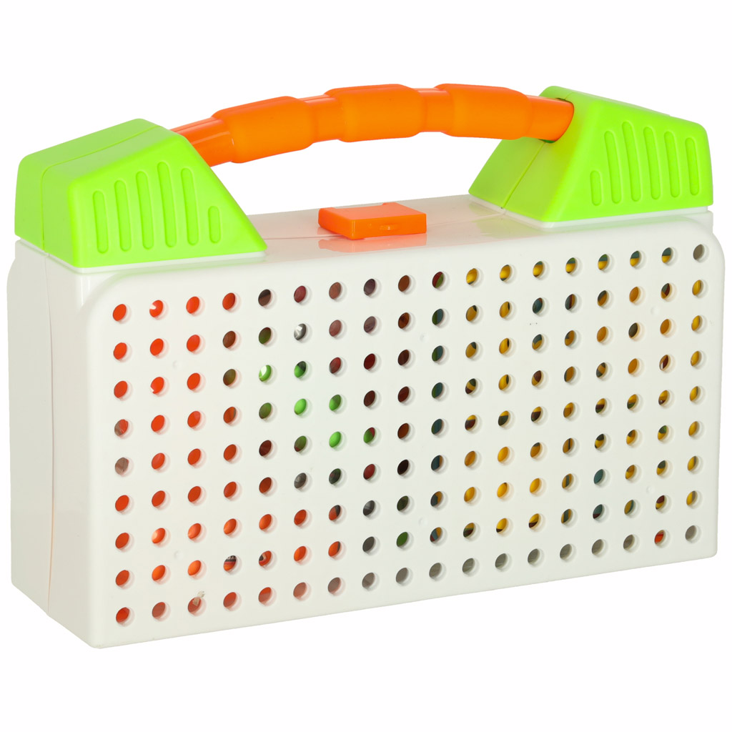 Wkretarka wiertarka srubki klocki konstrukcyjne 181 elementow