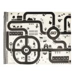 Wodoodporna mata dla dzieci miasto znaki drogowe