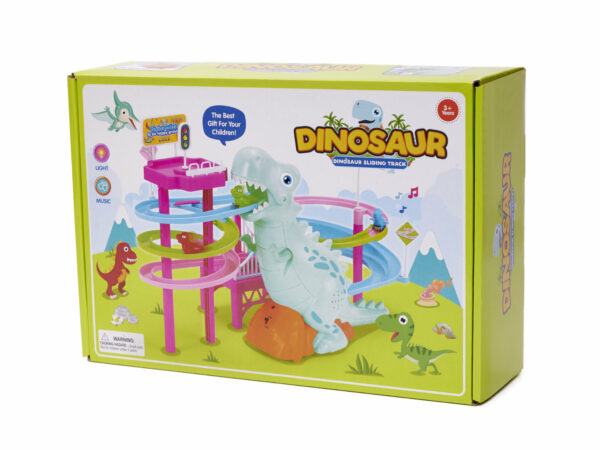 KX6120 Wyścig dinozaurów tor dinozaur dźwięki światła