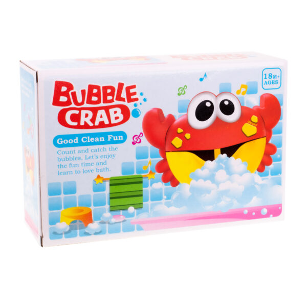 Zabawka do kapieli krab generator piany