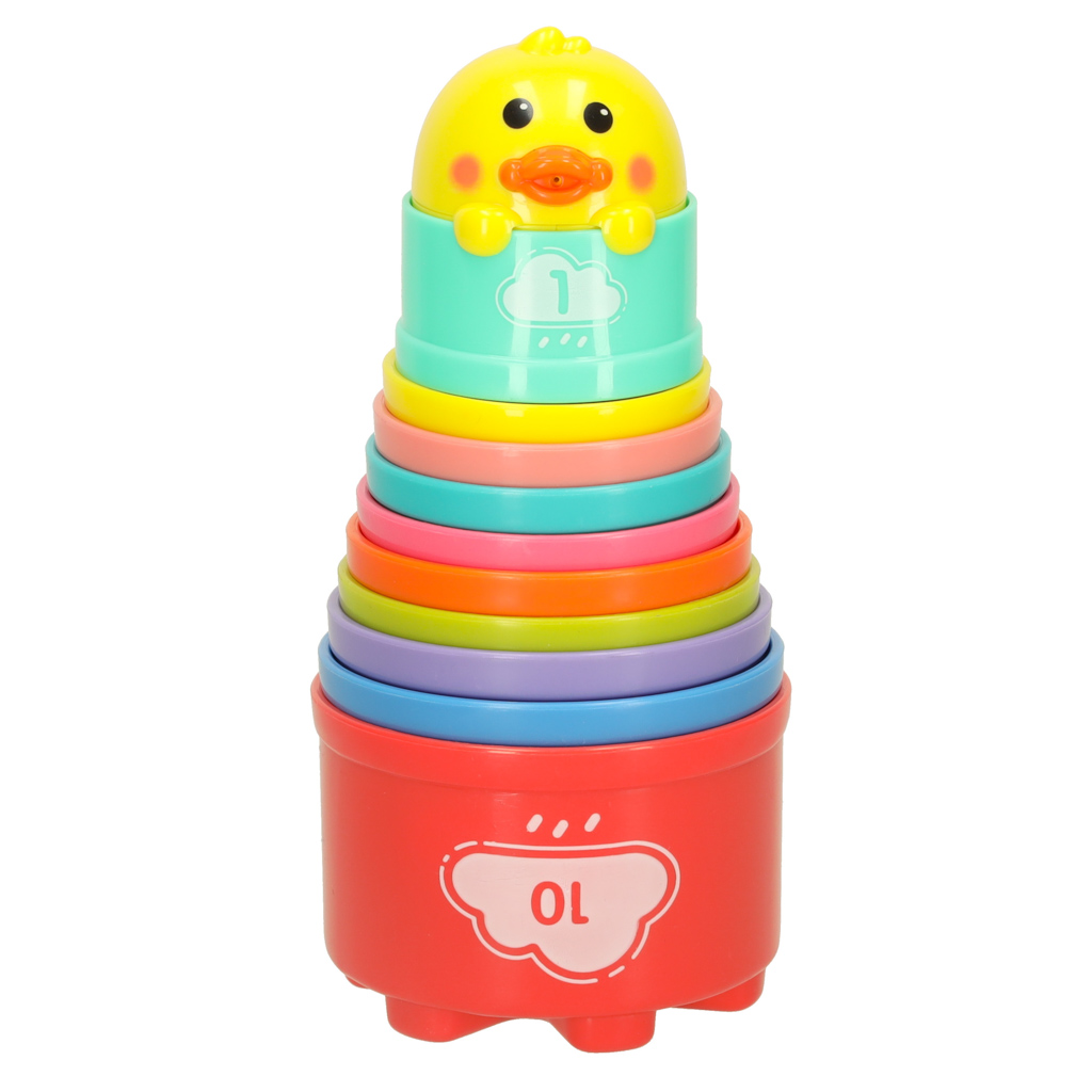 Zabawka do kapieli kubeczki kolorowe Bibi inn