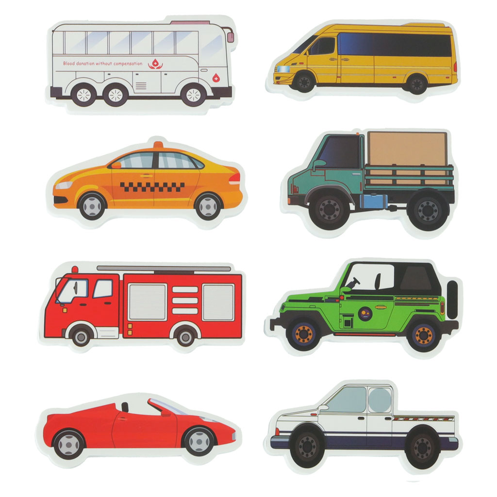 Zabawka do kapieli wanny piankowe ulica autka