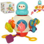 Zabawka sensoryczna gryzak dla niemowlat 8w1 Bibi inn