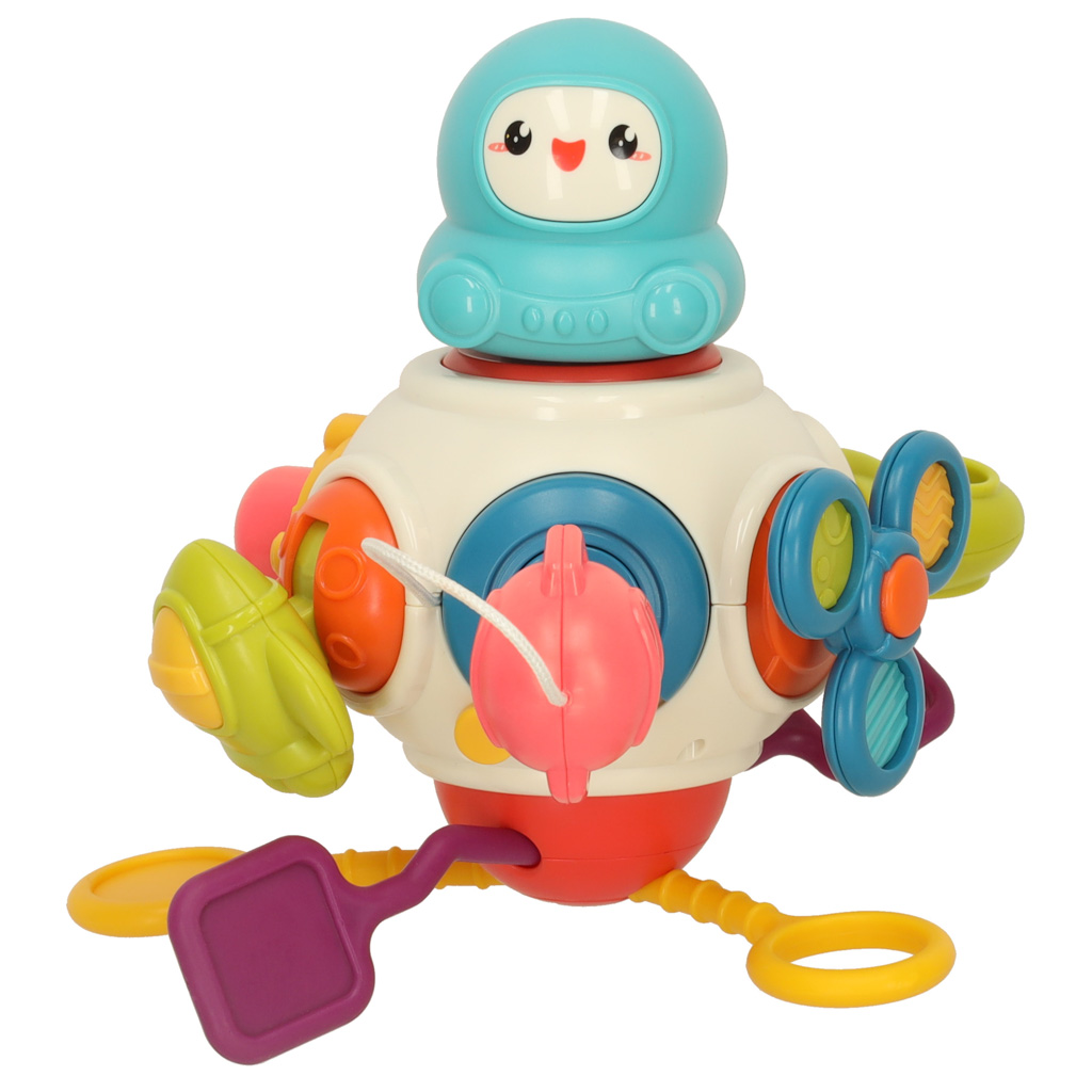 Zabawka sensoryczna gryzak dla niemowlat 8w1 Bibi inn