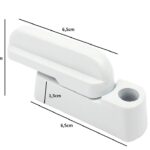 Zabezpieczenie blokada na okno bialy 2sztuki