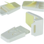 Zabezpieczenie szuflad katowe wersja 2 biale