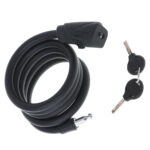 Zapiecie do roweru RALLEX zabezpieczenie rowerowe blokada linka spirala na klucz 150 cm