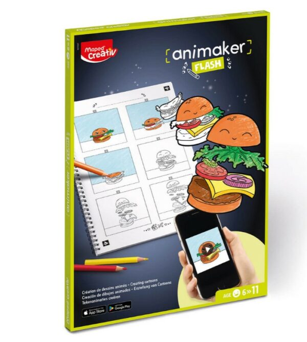 Zestaw do rysowania mini filmow Animaker Flash Pop