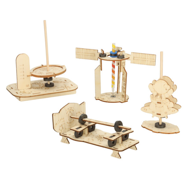 Zestaw edukacyjny do eksperymentow naukowych magnetycznych DIY 4w1