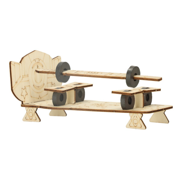 Zestaw edukacyjny do eksperymentow naukowych magnetycznych DIY 4w1