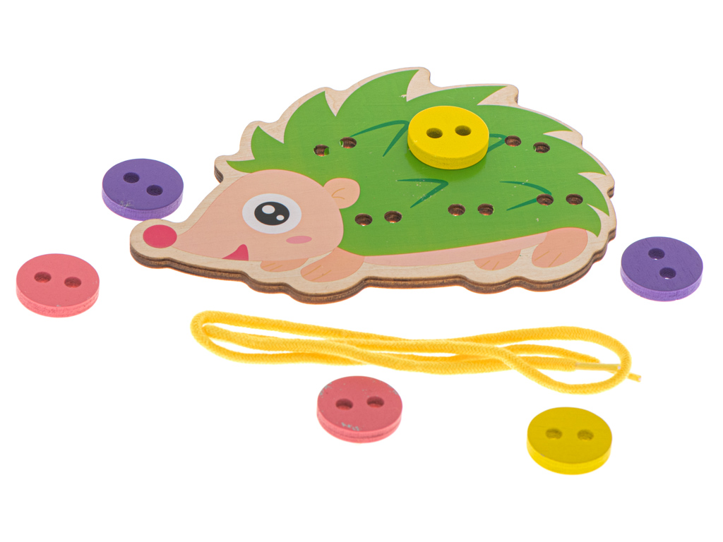 Zestaw edukacyjny do nauki szycia guzikow jez jezyk