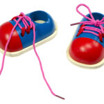 Zestaw edukacyjny do nauki wiazania sznurowadel 2s