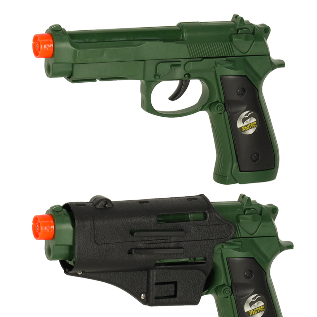 Zestaw wojskowy stroj kamizelka karabin lornetka