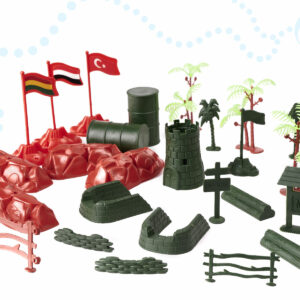 KX6188 Żołnierzyki baza wojskowa figurki zestaw 307el