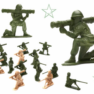 KX6188 Żołnierzyki baza wojskowa figurki zestaw 307el