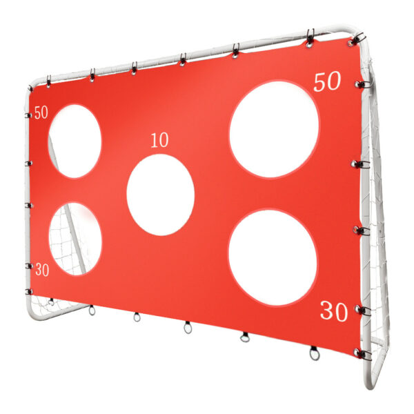 Bramka-pilkarska-do-pilki-noznej-dla-dzieci-treningowa-2w1-mata-celnosci-215-x-153-x-76-cm-172861 KX3207 Bramka piłkarska do piłki nożnej dla dzieci treningowa