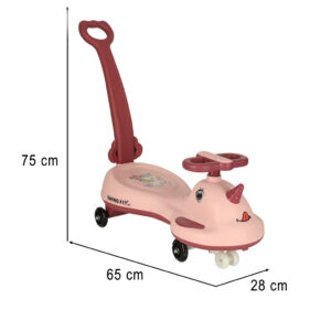 Jezdzik grawitacyjny LED Swing FIX S1 skuter z raczka rozowy max 65kg 172801.jpg