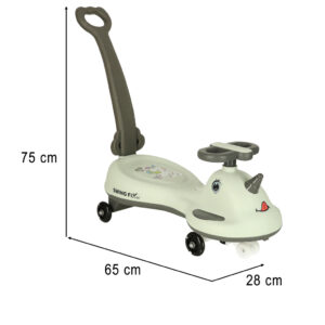 Jezdzik grawitacyjny LED Swing FIX S1 skuter z raczka szary max 65kg 172788.jpg