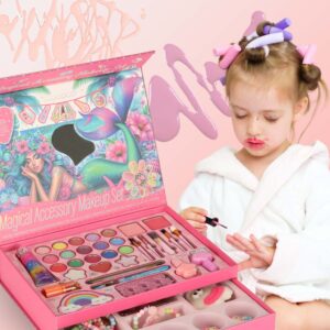 Kuferek zestaw kosmetykow do makijazu i paznokci makeup kosmetyki cienie lakiery szuflady syrenka 172403.jpg