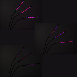 Lampa do roslin LED uprawy wzrostu panel 3 zarowki 172588.jpg