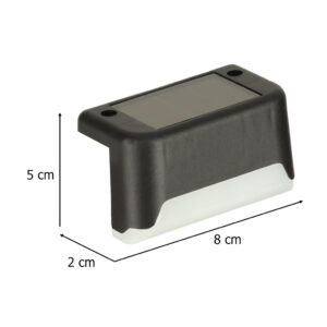 Lampa solarna schodowa ogrodowa zewnetrzna LED na schody czujnik zmierzchu 8 sztuk 172981.jpg