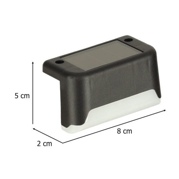Lampa solarna schodowa ogrodowa zewnetrzna LED na schody czujnik zmierzchu 8 sztuk 172981.jpg