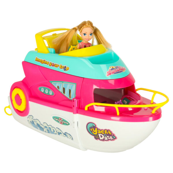 Lodz dla lalek jacht imprezowy rozkladany lalka deska surfingowa 173249.jpg