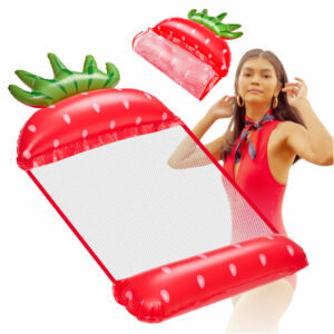 KX3113 Materac dmuchany plażowy hamak wodny leżak fotel krzes