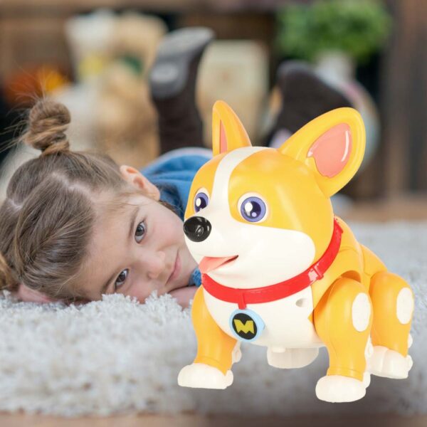 Pies piesek interaktywny robot Corgi swiecace uszy muzyka 173689.jpg