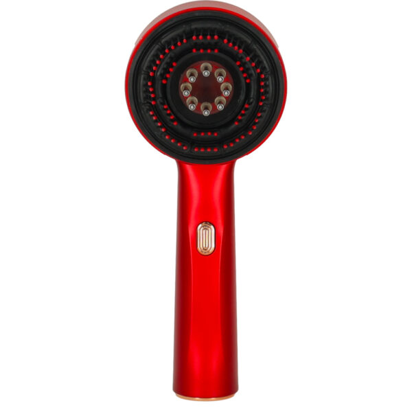 Szczotka do masazu glowy masazer pielegnacja wlosow czerwone swiatlo aplikator olejkow USB 173217.jpg