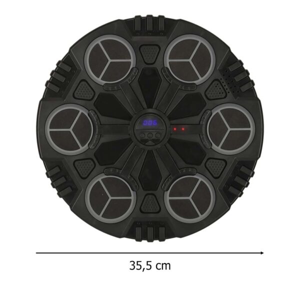 Tarcza bokserska treningowa na sciane trenazer muzyka Bluetooth LED USB 173679.jpg