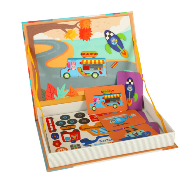 Ukladanka puzzle magnetyczne srodki transportu 146164 1.jpg