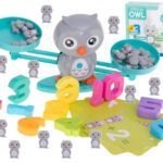 Waga szalkowa edukacyjna nauka liczenia sowa duza