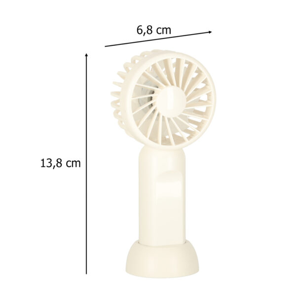 Wiatrak biurkowy wentylator mini reczny wiatraczek przenosny USB 13 8cm 173400.jpg