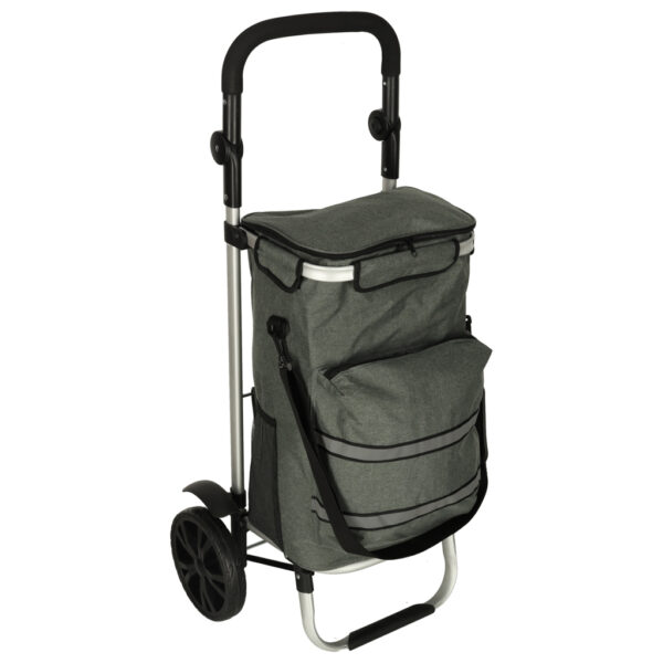 Wozek torba na zakupy na kolkach ze stelazem 100cm szary 172643.jpg