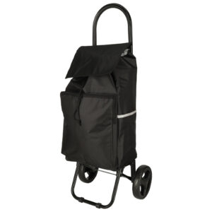 Wozek torba na zakupy na kolkach ze stelazem 95cm czarny 172662.jpg