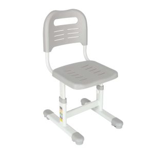 Kinder-Schulpult mit verstellbarem Stuhl und LED-Lampe, USB, grau 175585.jpg
