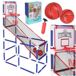 Basketbalová hra, zručnosť, šport, prenosná basketbalová lopta, 2 lopty, pumpa