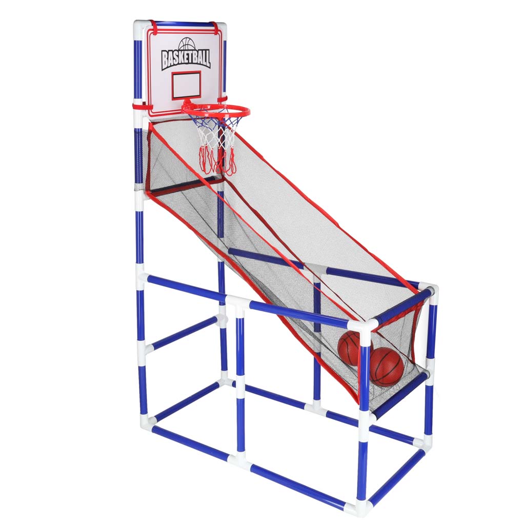 Koszykowka gra zrecznosciowa sportowa przenosny basketball 2 pilki pompka