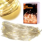 Lampki LED druciki dekoracyjne 5m 50LED cieply bialy 148245.jpg