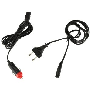 Mini elektrická cestovní autochladnička na potraviny, kosmetiku, ohřev, chlazení, 2 v 1, 4 l, bílá