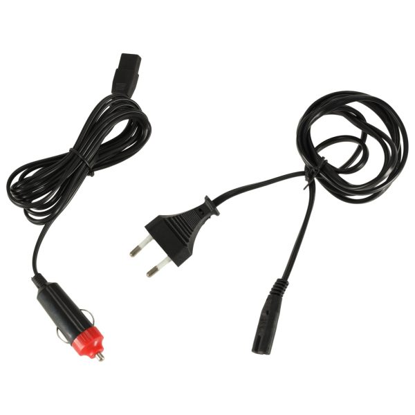 Mini elektrická cestovní autochladnička na potraviny, kosmetiku, ohřev, chlazení, 2 v 1, 4 l, bílá
