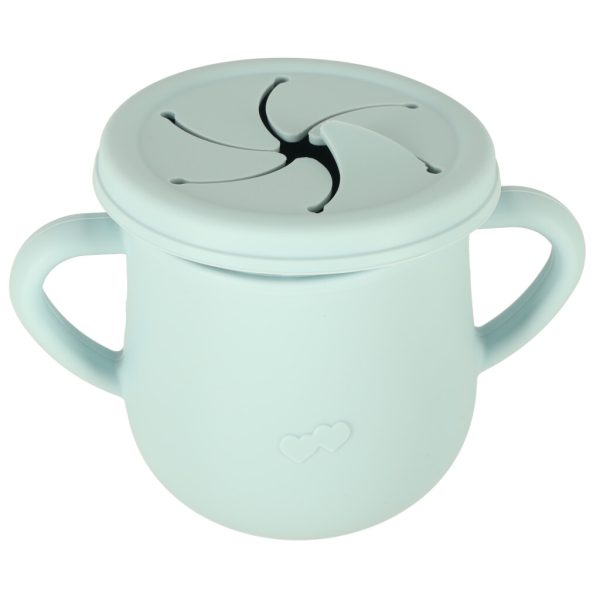 Silicone dishes for children, crab, set of 9 pieces, blue 135891.jpg